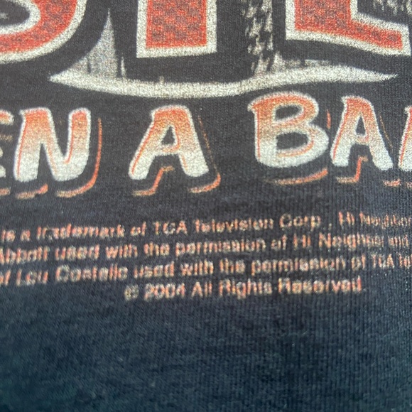 Abbott & Costello Vintage Shirt - size XL 2004 - Picture 3 of 4